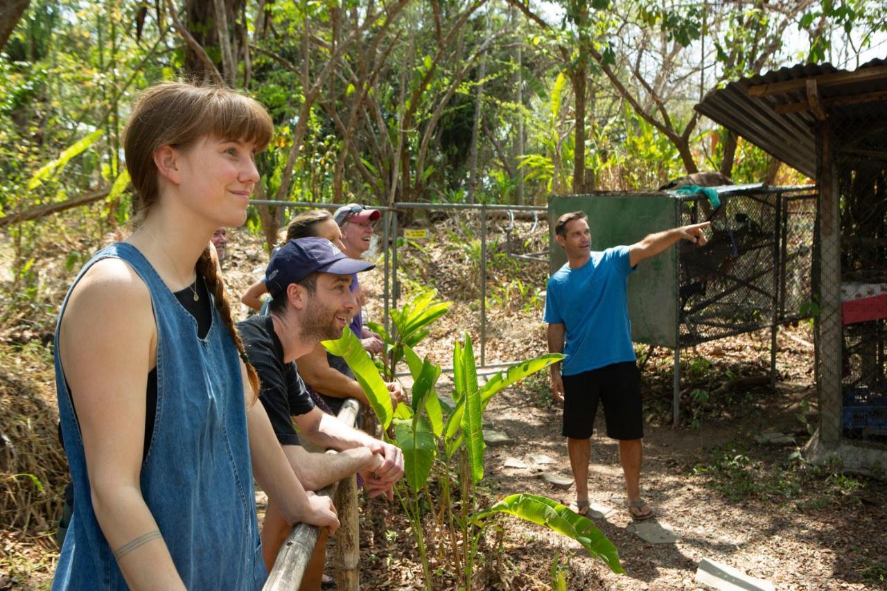 Jungle Lodge At Wild Sun Rescue Center Cabuya  Exteriör bild